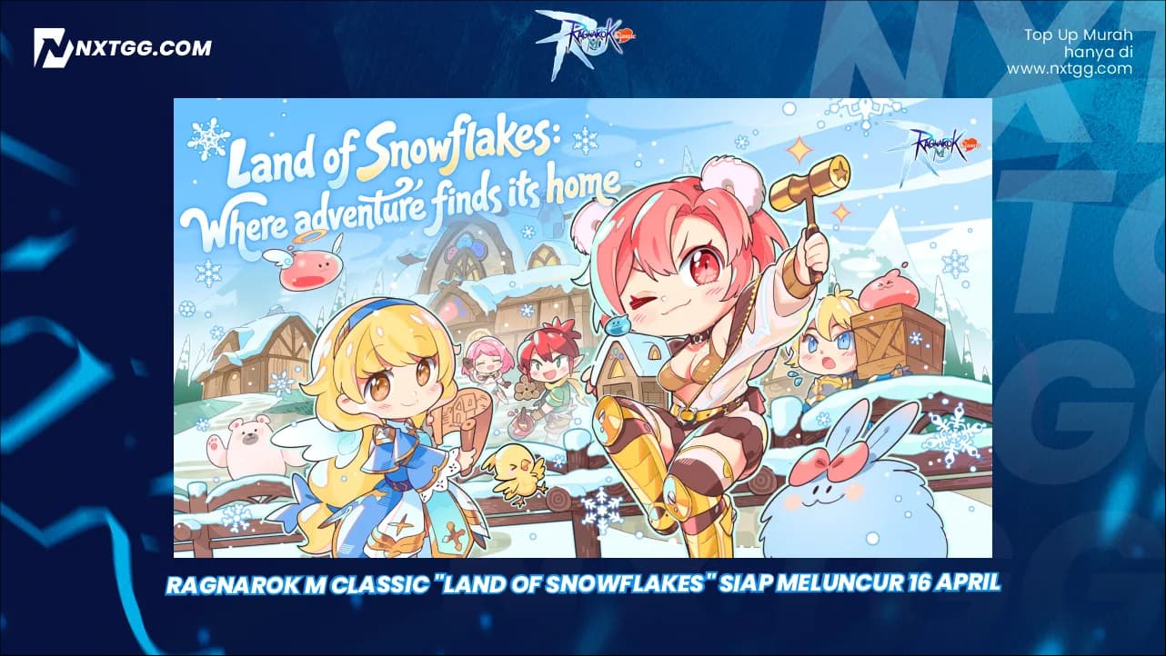 Ragnarok M Classic "Land of Snowflakes" Siap Meluncur 16 April 2026