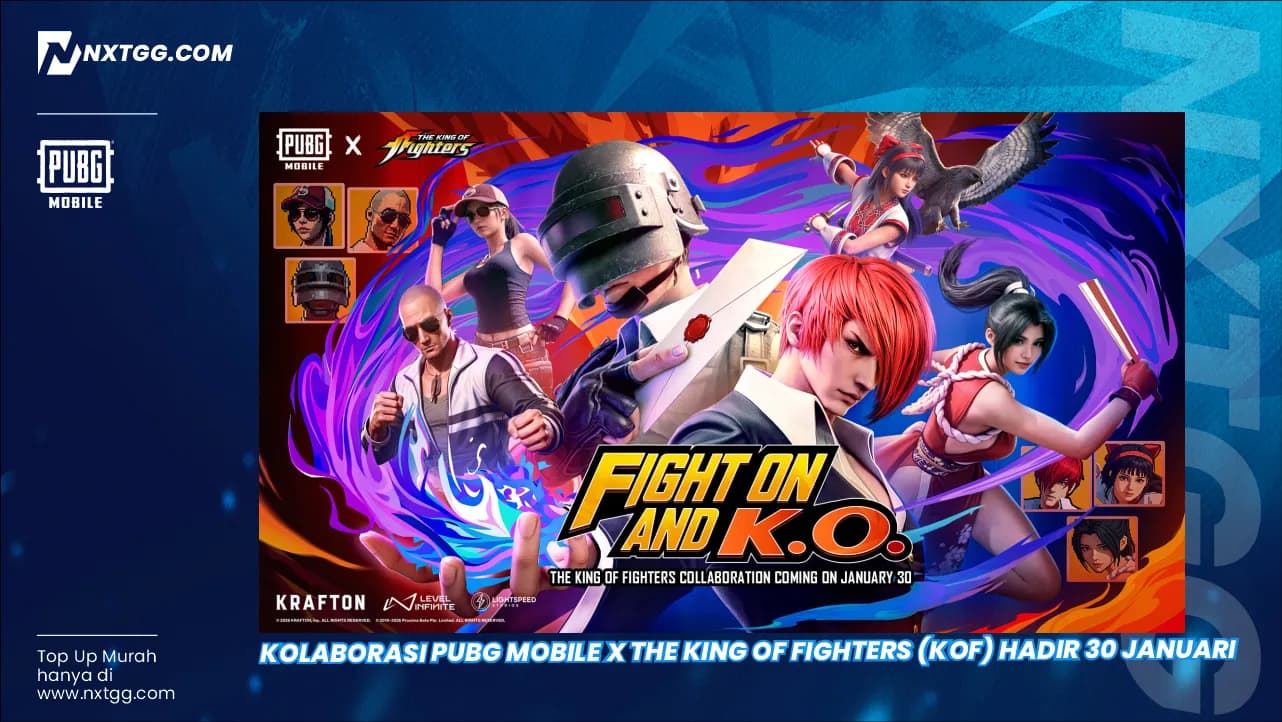 Kolaborasi PUBG MOBILE x The King of Fighters (KOF) Hadir 30 Januari