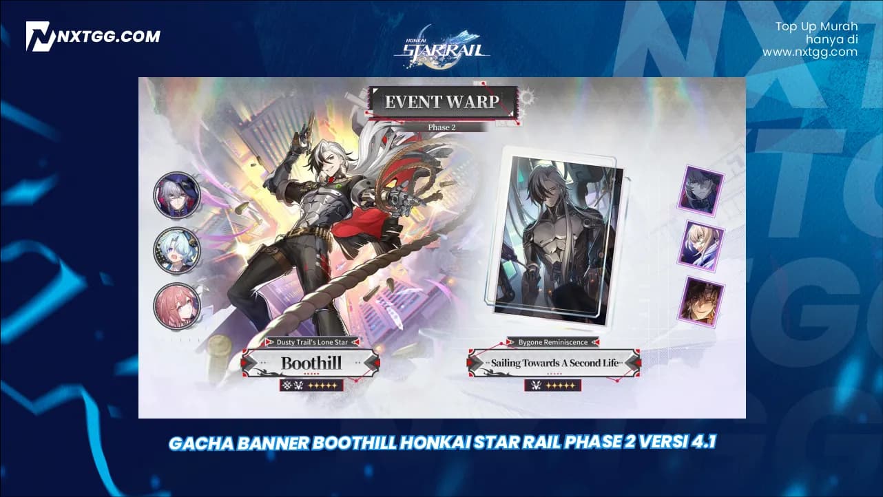Gacha Banner Boothill Honkai Star Rail Phase 2 Versi 4.1