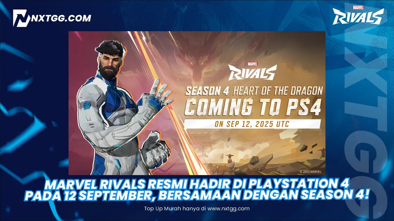 Marvel Rivals Resmi Hadir di PlayStation 4 pada 12 September, Bersamaan dengan Season 4!