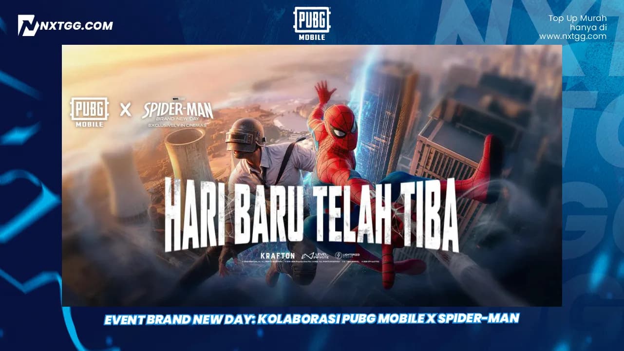Event Brand New Day: Kolaborasi PUBG Mobile x Spider-Man