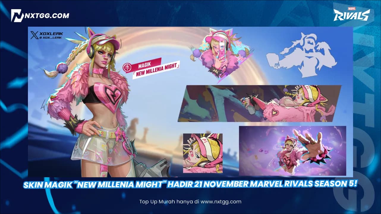 Skin Magik "New Millenia Might" Hadir 21 November Marvel Rivals Season 5!