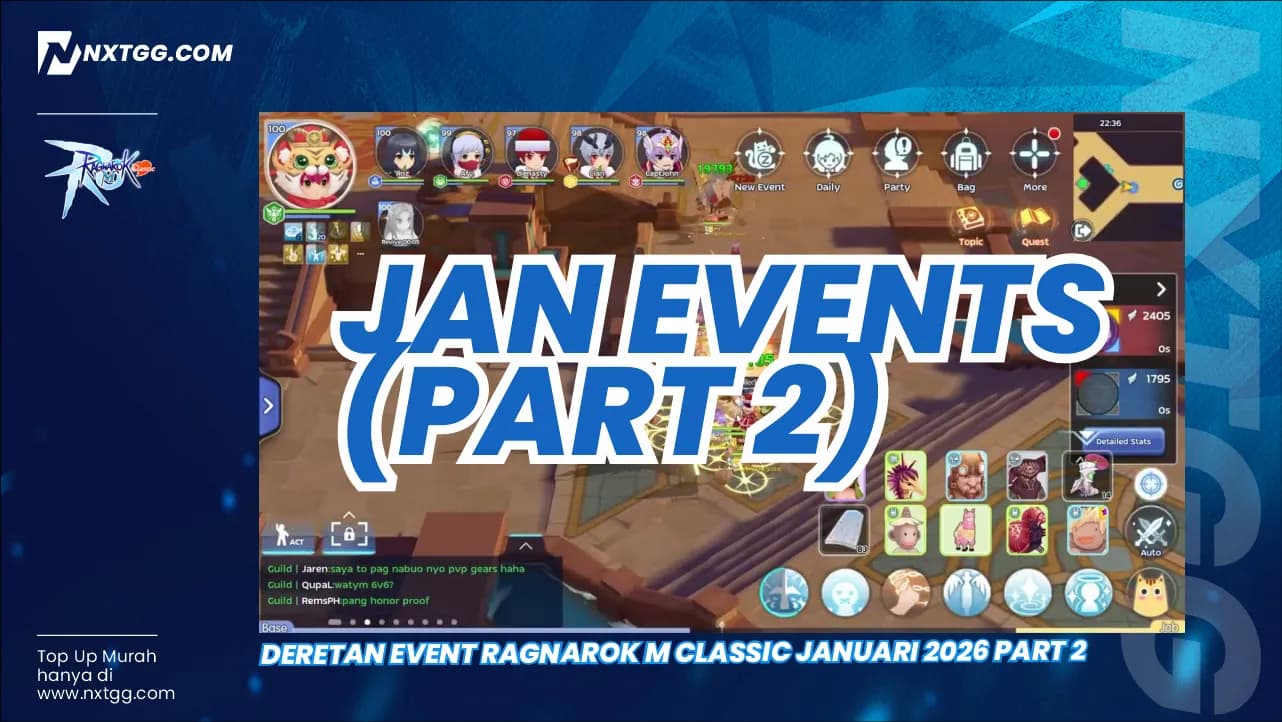 Deretan Event Ragnarok M Classic Januari 2026 Part 2