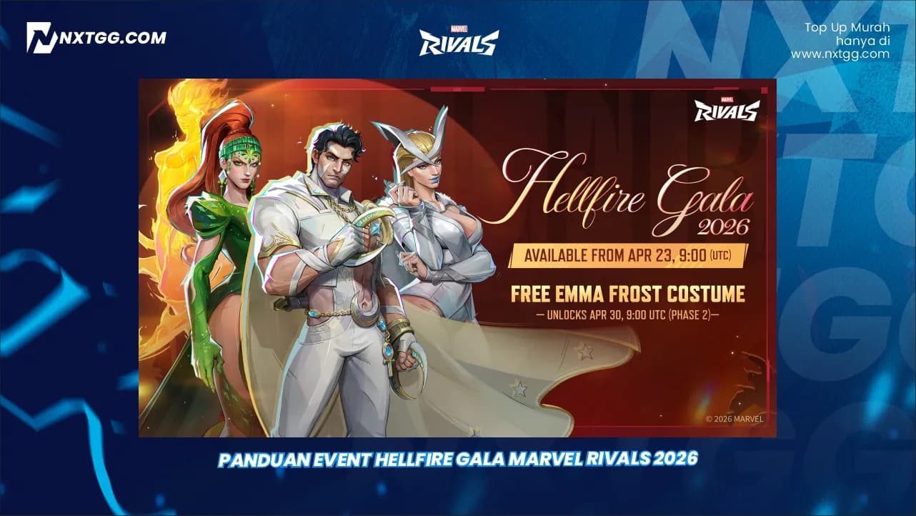 Panduan Event Hellfire Gala Marvel Rivals 2026
