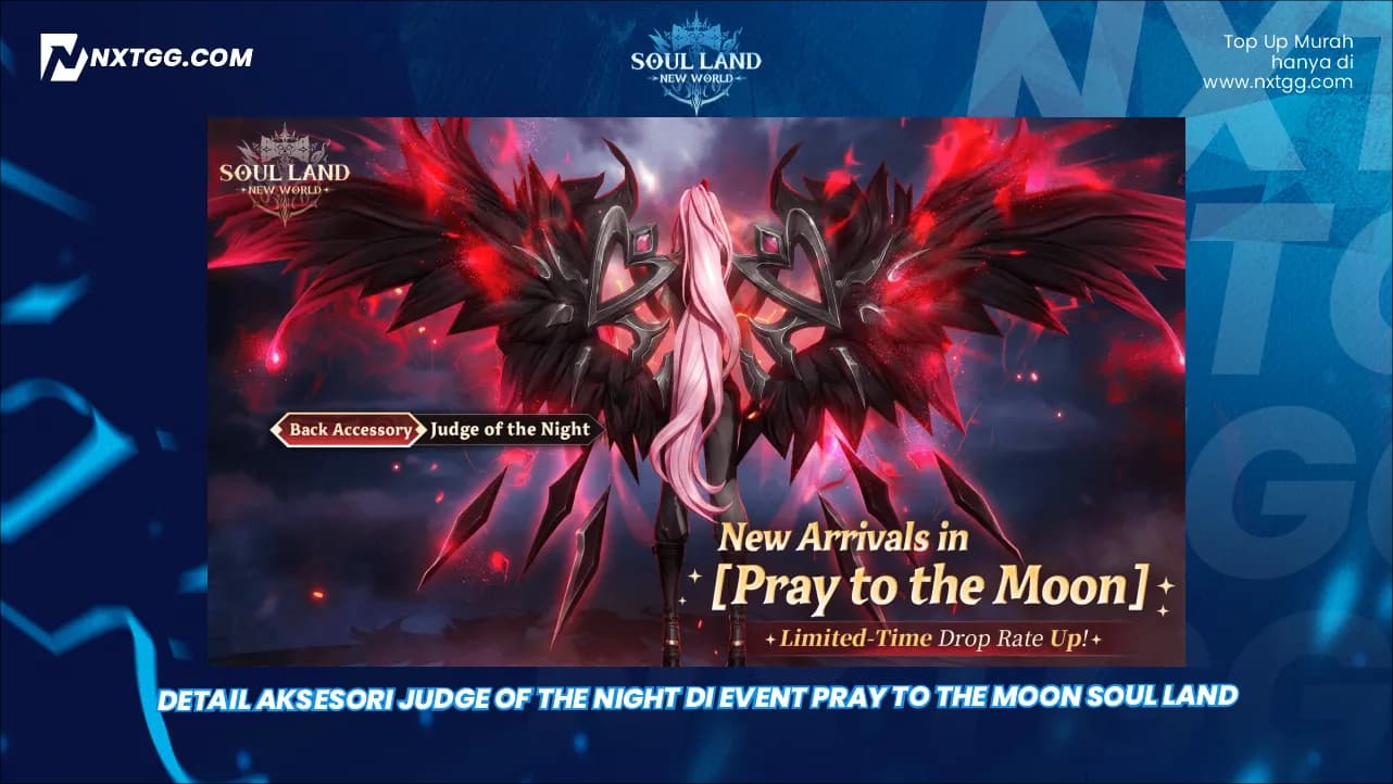 Detail Aksesori Judge of the Night di Event Pray to the Moon Soul Land