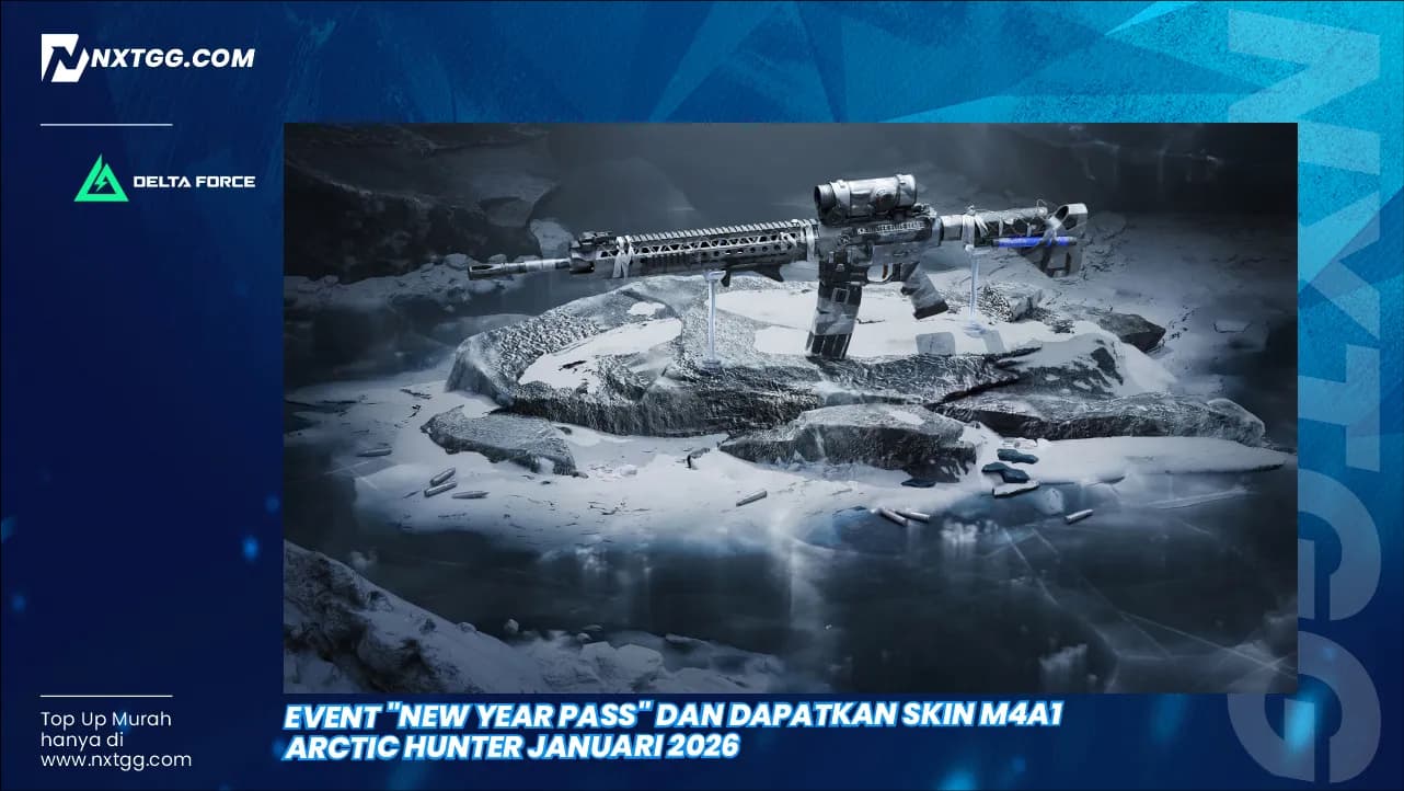 Event "New Year Pass" dan Dapatkan Skin M4A1 Arctic Hunter Januari 2026