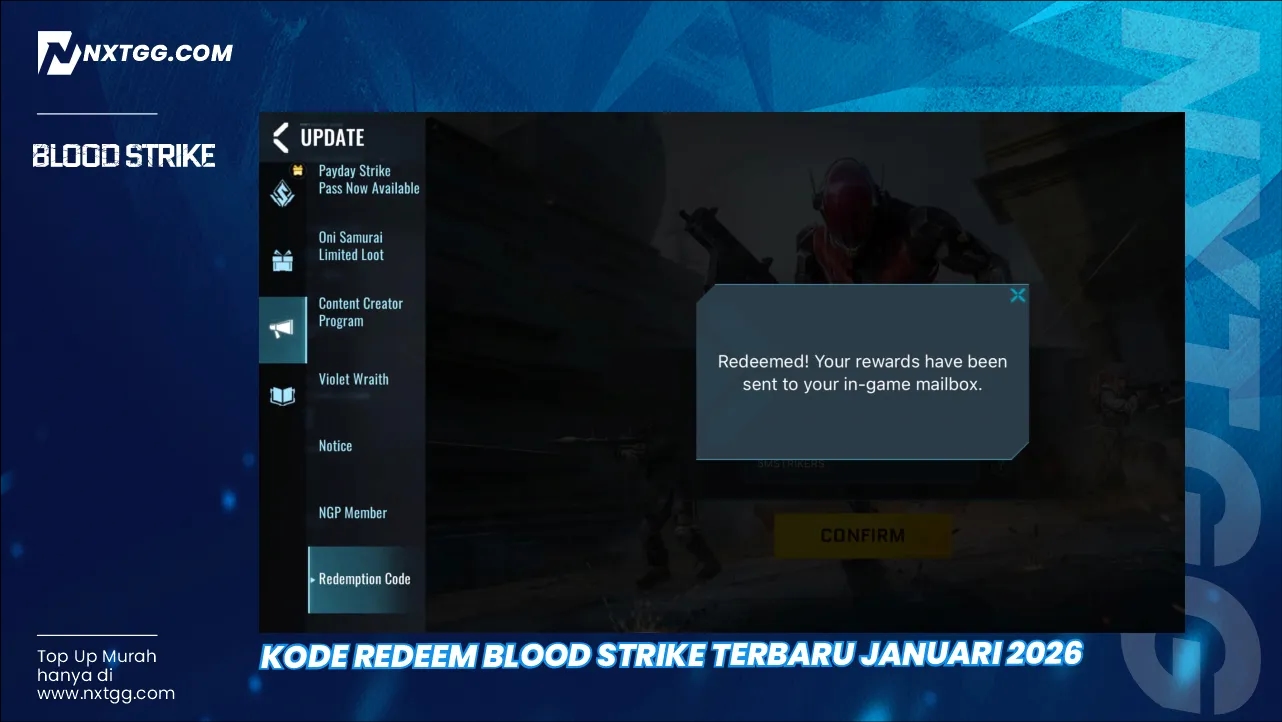 Kode Redeem Blood Strike Terbaru Januari 2026