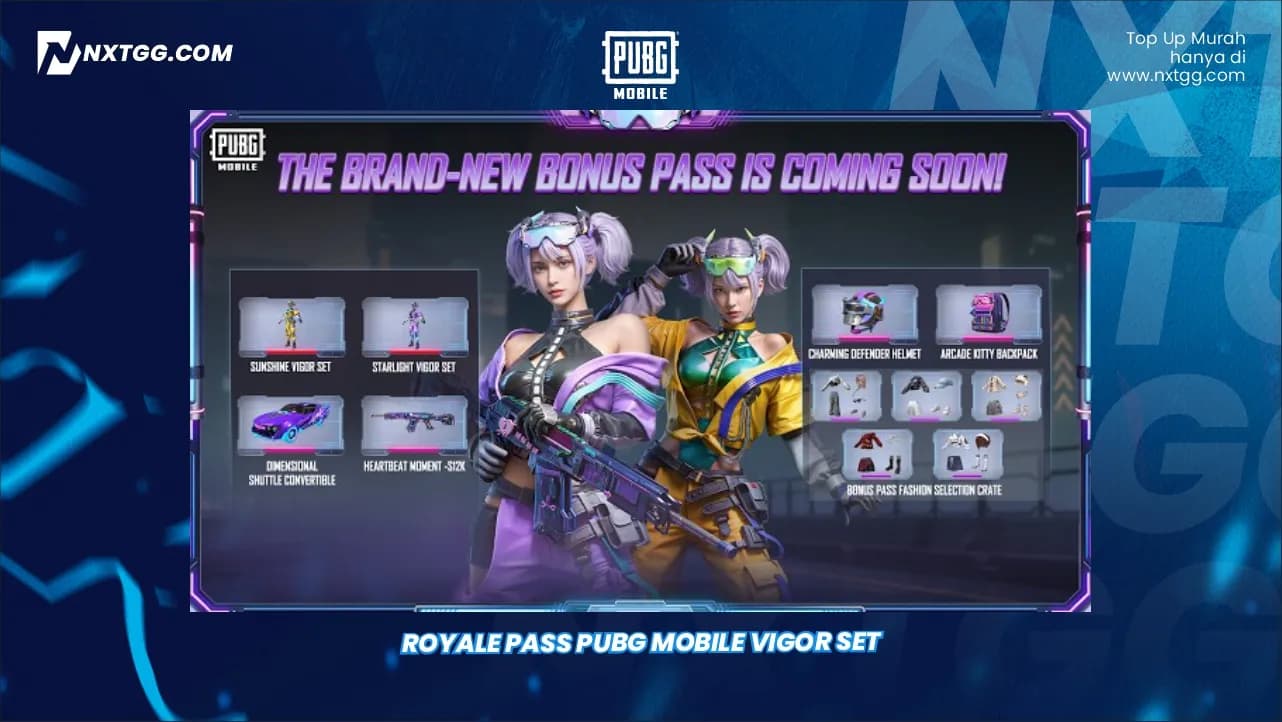 Royale Pass PUBG Mobile PUBGMSETS430 Vigor Sets