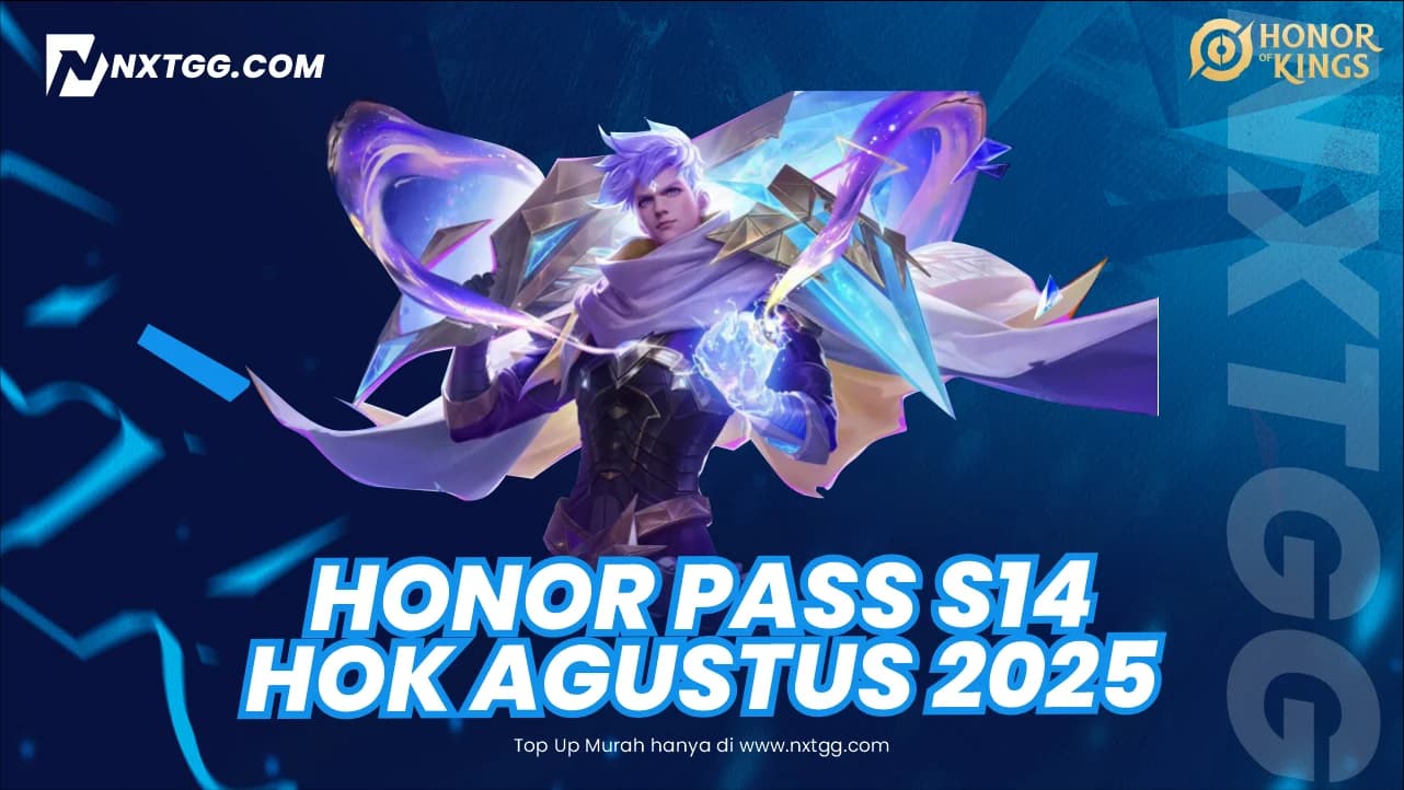 Honor Pass S14 HoK Agustus 2025! Cara Cepat Raih Level 80 & Klaim Skin Eksklusif Heavenpulse "Red Hawk" KWC 2025!