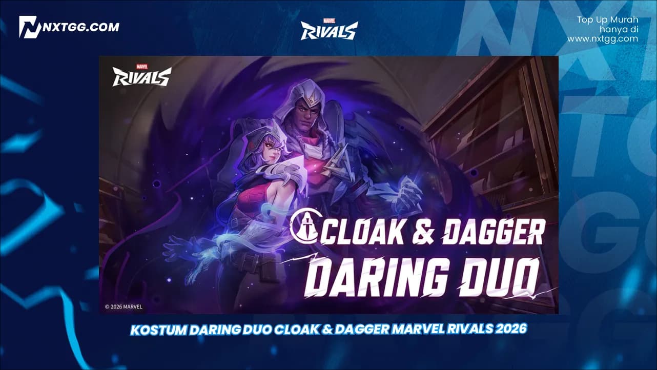 Kostum Daring Duo Cloak & Dagger Marvel Rivals 2026