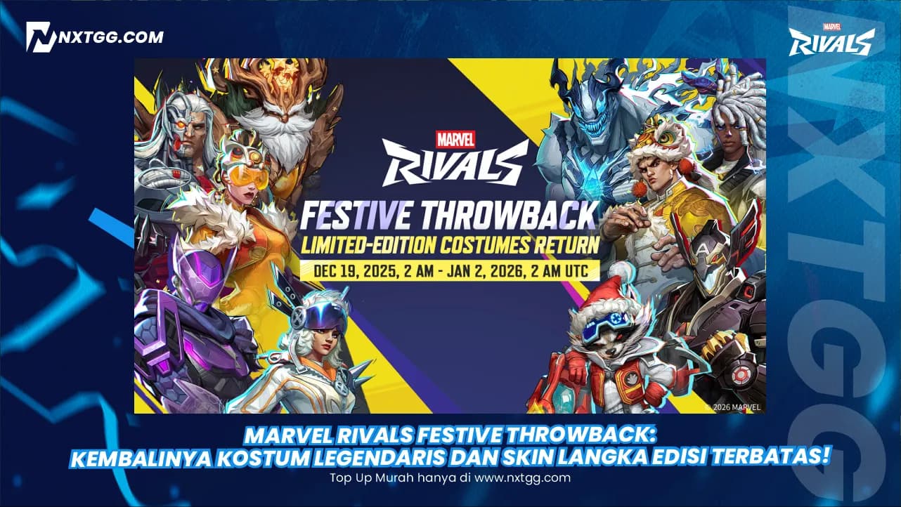 Marvel Rivals Festive Throwback: Kembalinya Kostum Legendaris dan Skin Langka Edisi Terbatas!