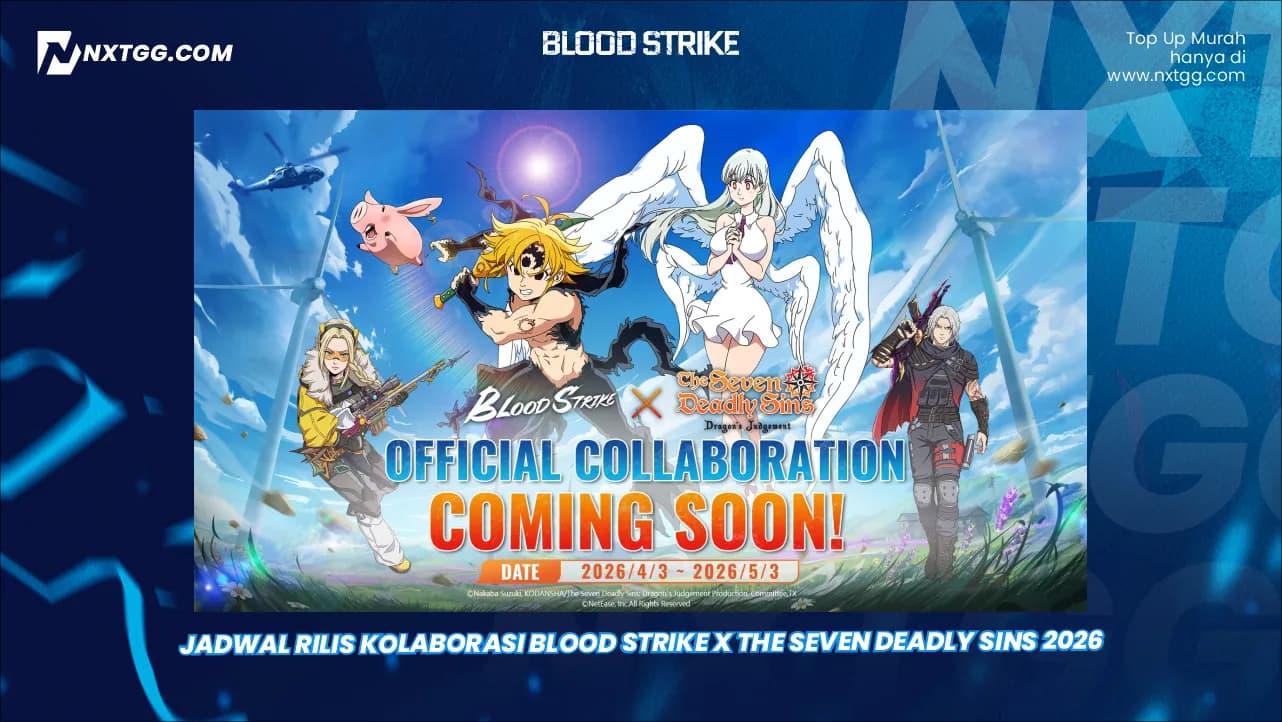 Jadwal Rilis Kolaborasi Blood Strike x The Seven Deadly Sins 2026