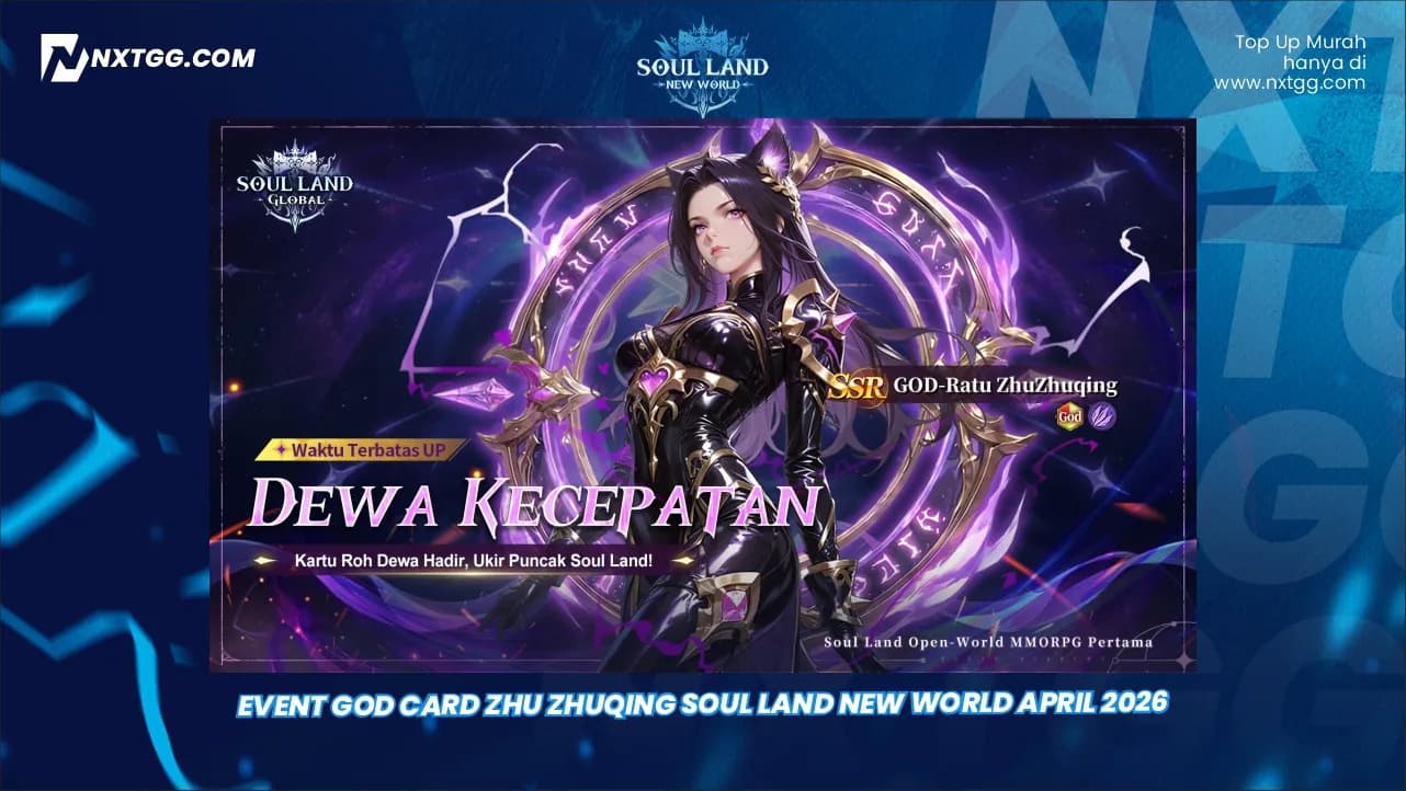 Event God Card Zhu Zhuqing Soul Land New World April 2026