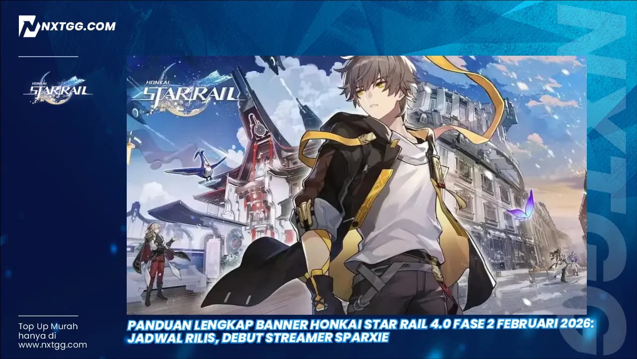 Panduan Lengkap Banner Honkai Star Rail 4.0 Fase 2 (Februari 2026): Jadwal Rilis, Debut Streamer Sparxie