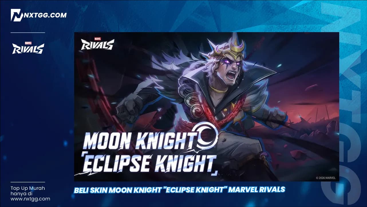 Beli Skin Moon Knight "Eclipse Knight" Marvel Rivals
