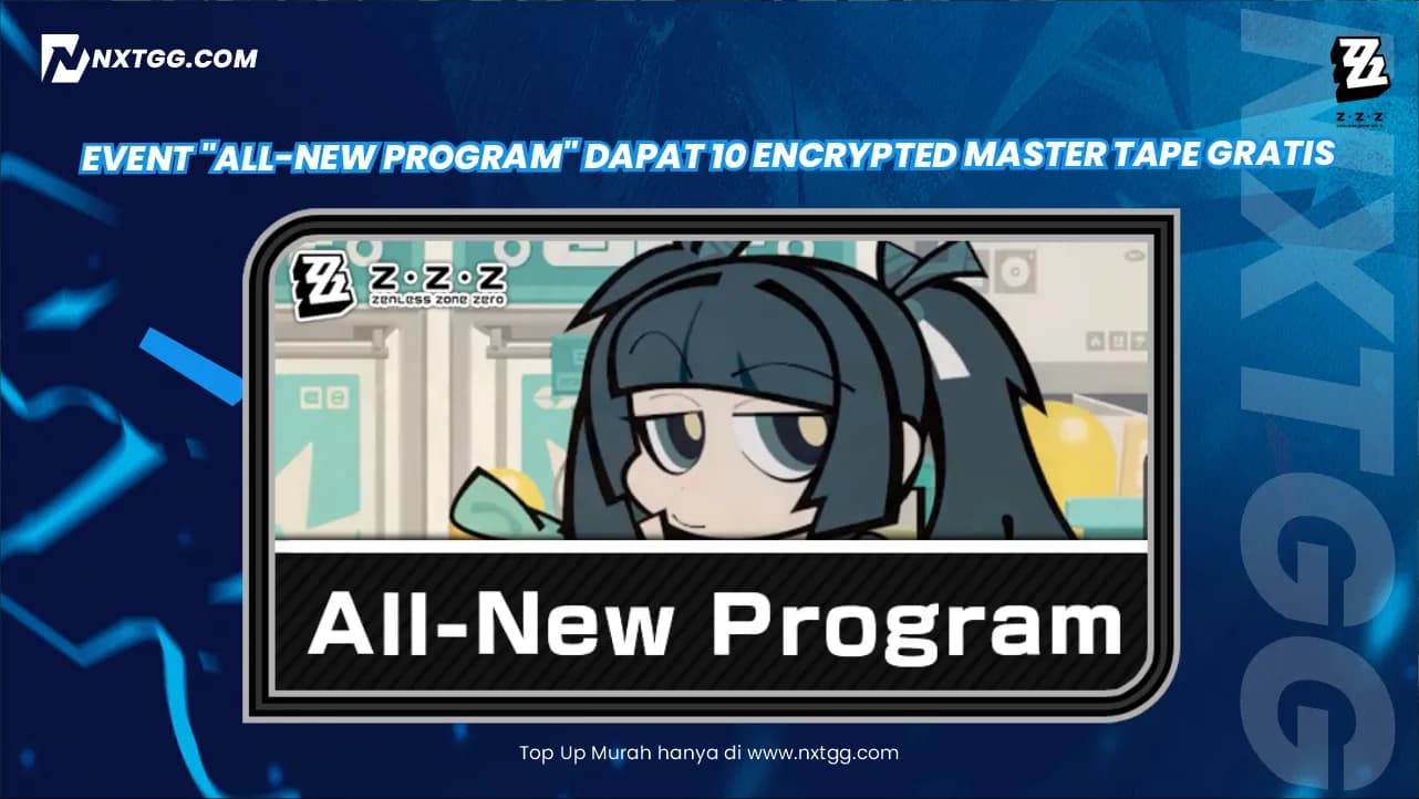 Event "All-New Program" Dapat 10 Encrypted Master Tape Gratis