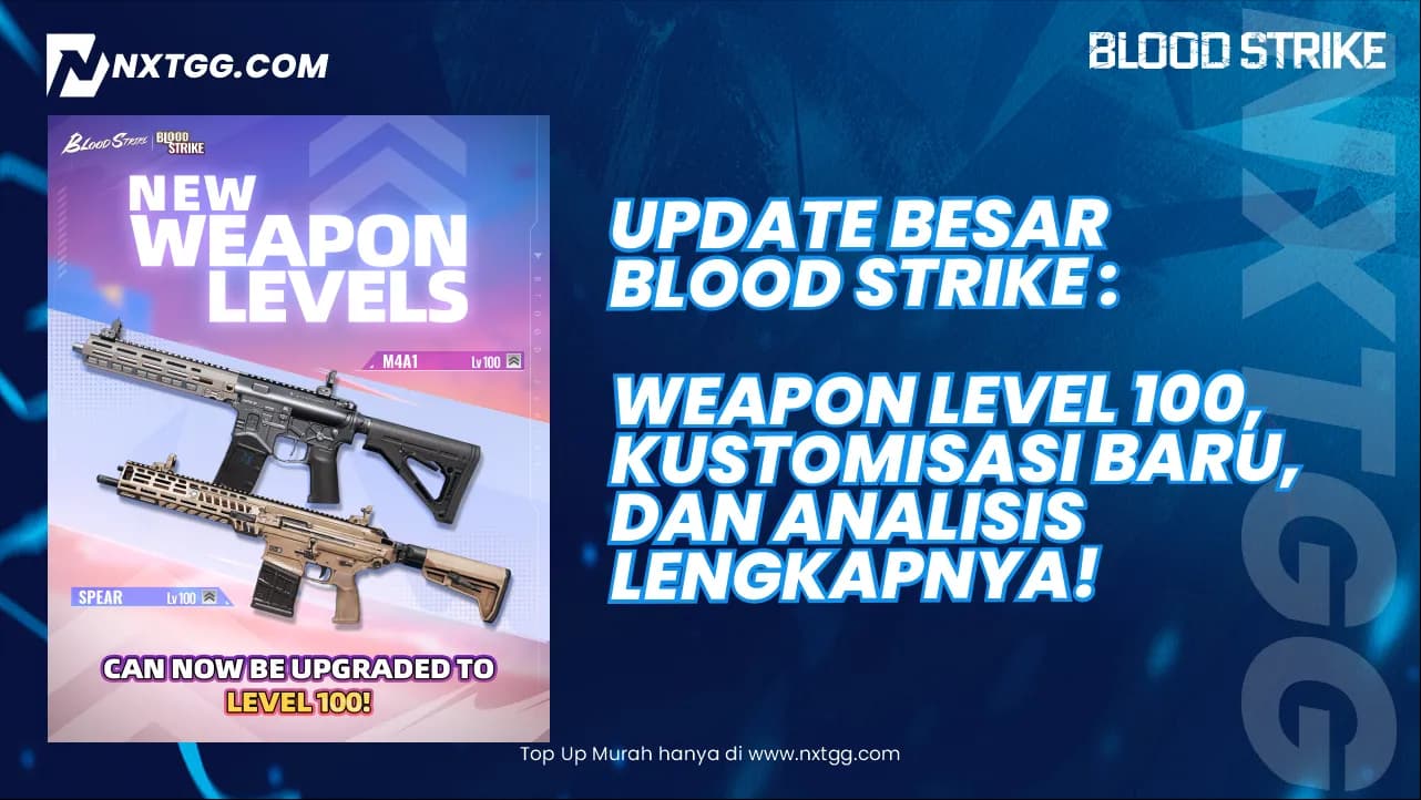 Update Besar Blood Strike: Weapon Level 100, Kustomisasi Baru, dan Analisis Lengkapnya! - Nxtgg