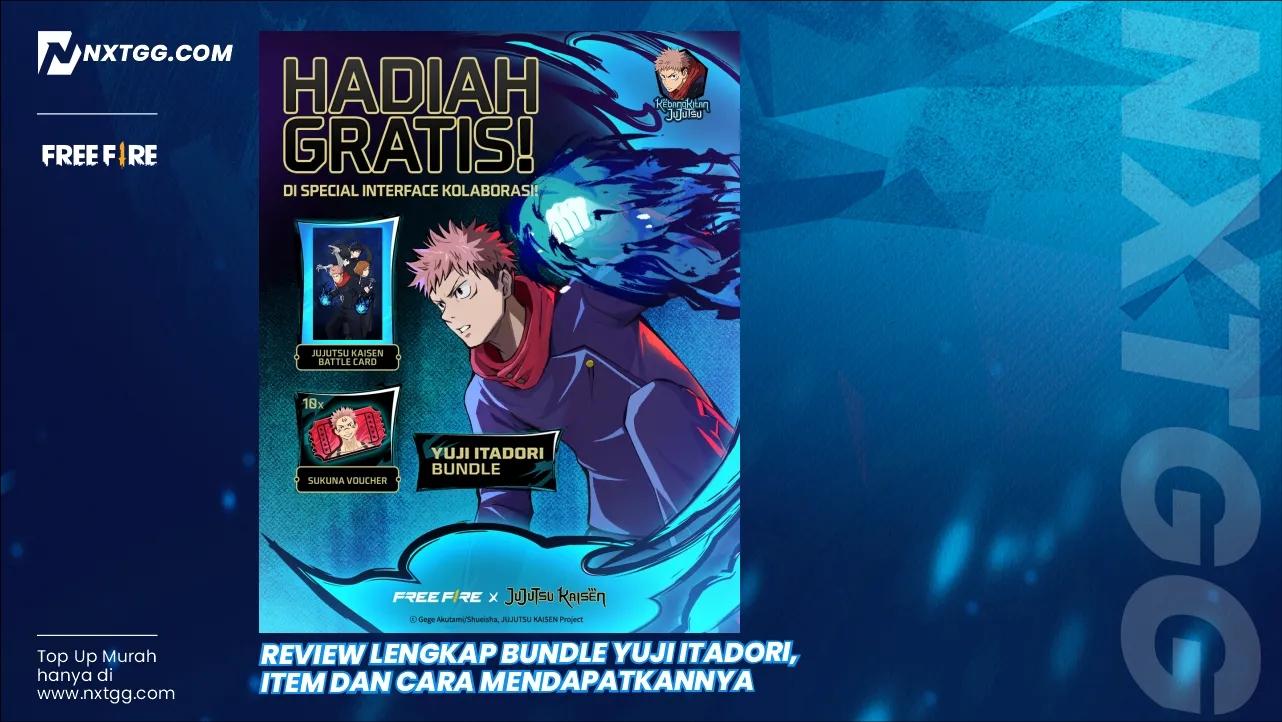 Review Lengkap Bundle Yuji Itadori, Item dan Cara Mendapatkannya