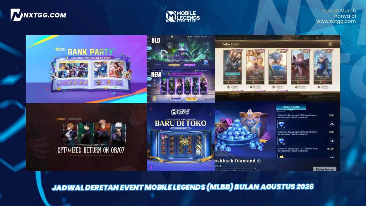 Jadwal Deretan Event Mobile Legends (MLBB) Bulan Agustus 2026
