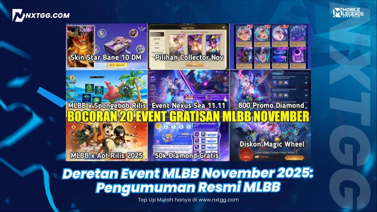Deretan Event MLBB November 2025: Pengumuman Resmi MLBB