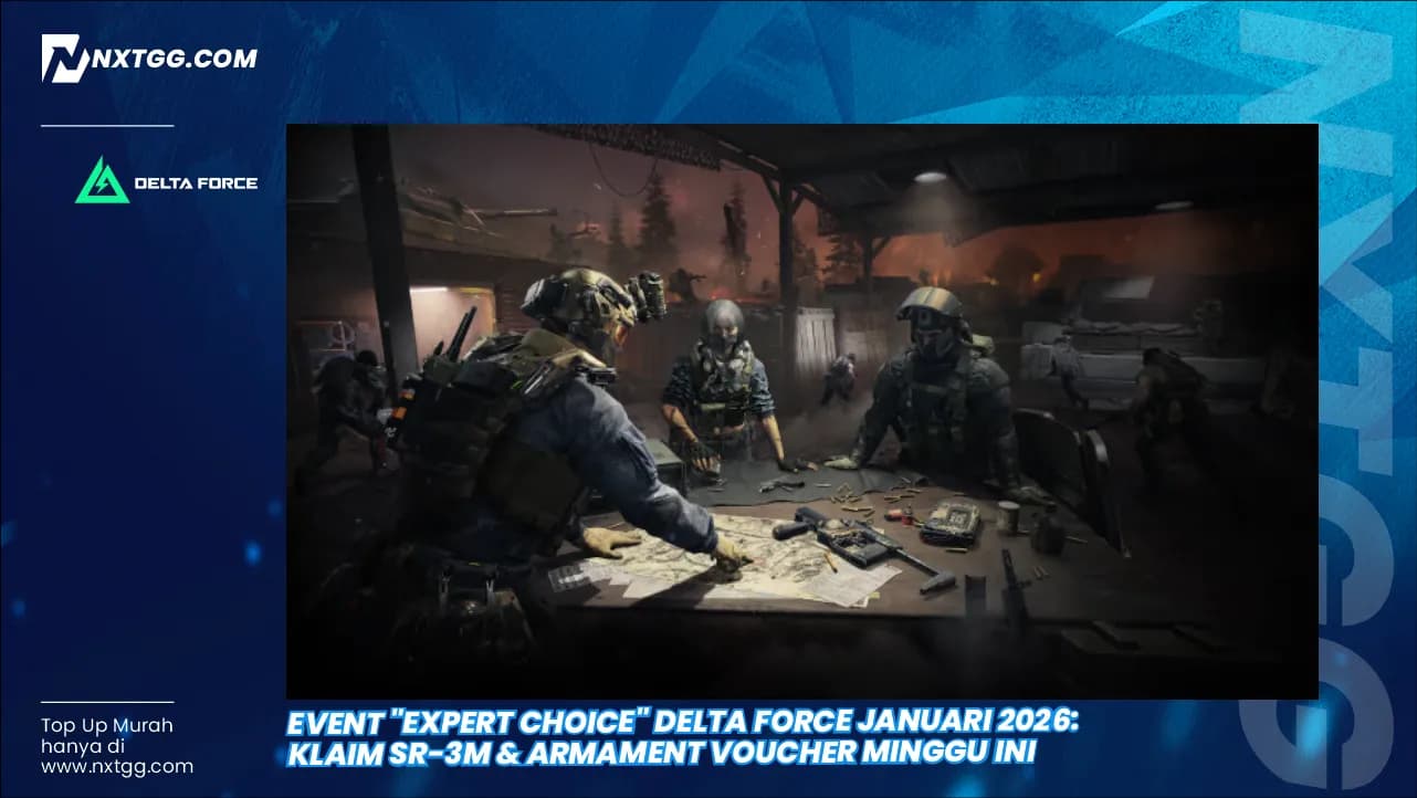 Event "Expert Choice" Delta Force Januari 2026: Klaim SR-3M & Armament Voucher Minggu Ini