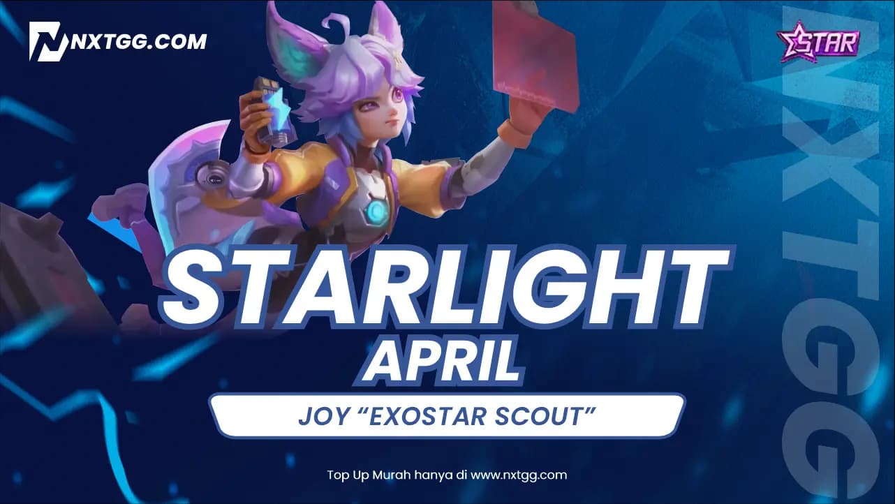 Skin Starlight Joy "Exostar Scout" MLBB April 2025