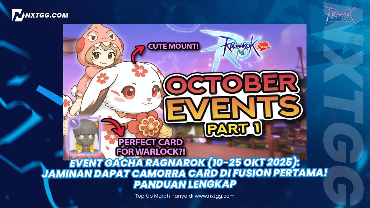 Event Gacha Ragnarok (10-25 Okt 2025): Jaminan Dapat Camorra Card di Fusion Pertama! Panduan Lengkap
