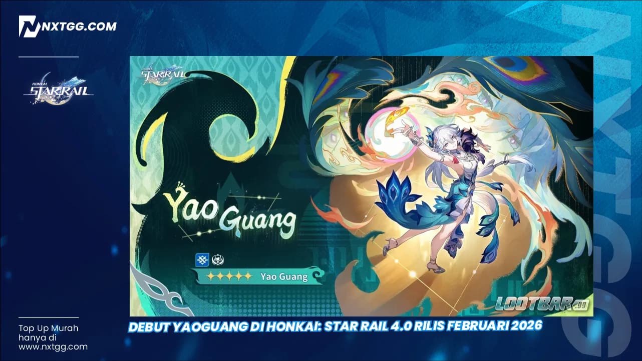 Debut YaoGuang di Honkai: Star Rail 4.0 Rilis Februari 2026