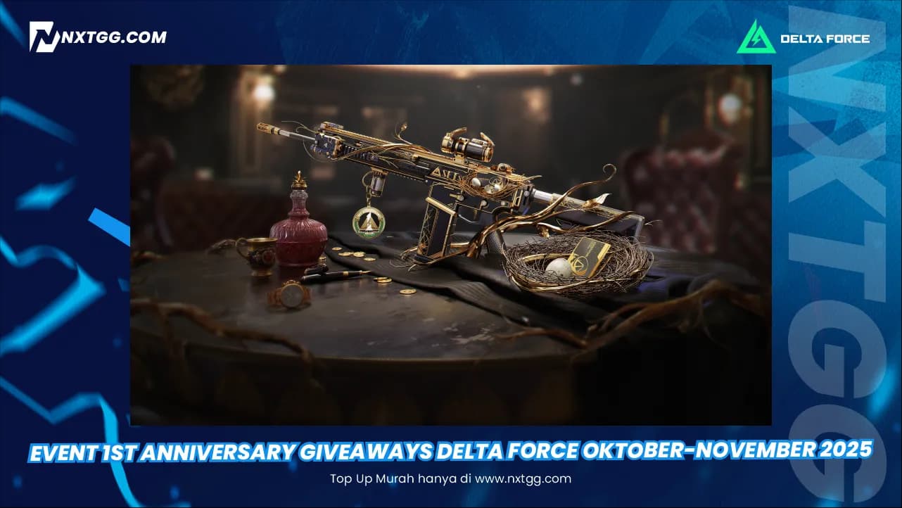 Event 1st Anniversary Giveaways Delta Force Oktober-November 2025