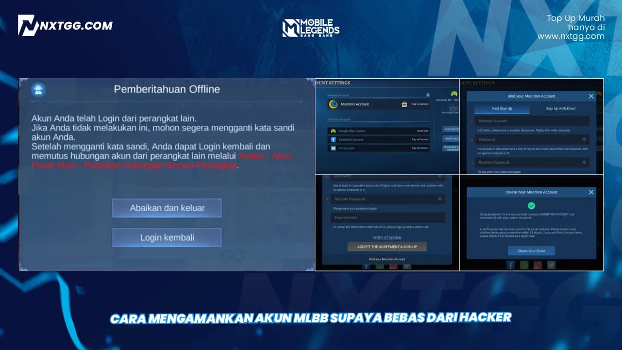 Cara Mengamankan Akun MLBB Supaya Bebas Dari Hacker