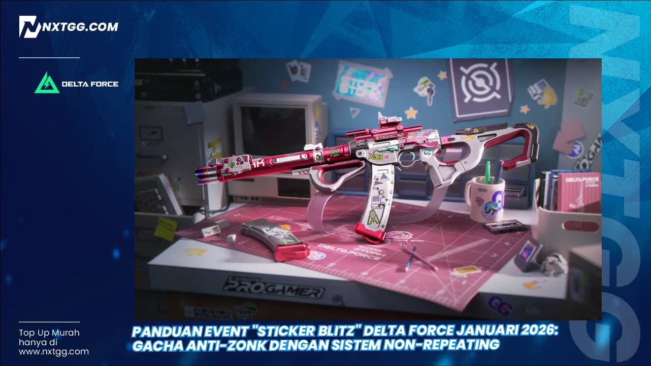 Panduan Event "Sticker Blitz" Delta Force Januari 2026: Gacha Anti-Zonk dengan Sistem Non-Repeating