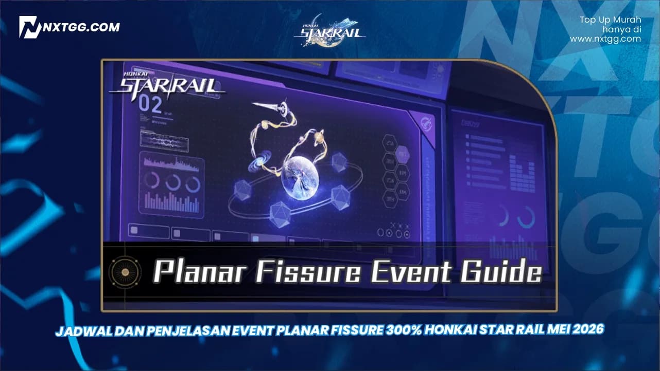 Jadwal dan Penjelasan Event Planar Fissure 300% Honkai Star Rail Mei 2026