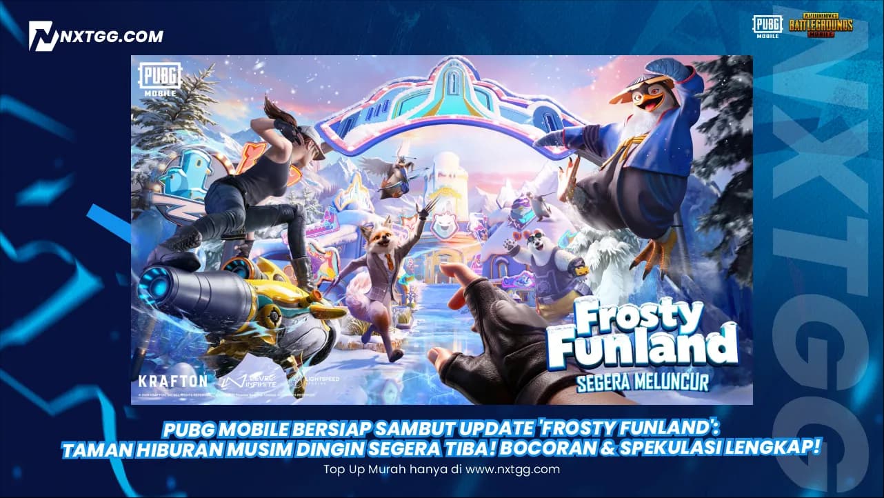 PUBG Mobile Bersiap Sambut Update 'Frosty Funland': Taman Hiburan Musim Dingin Segera Tiba! Bocoran & Spekulasi Lengkap!
