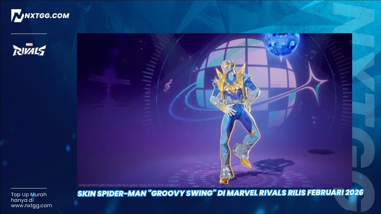 Skin Spider-Man "Groovy Swing" di Marvel Rivals Rilis Februari 2026